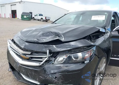 2018 Chevrolet Impala 2Lz из США, поврежденный, VIN 2G1125S37J9170780